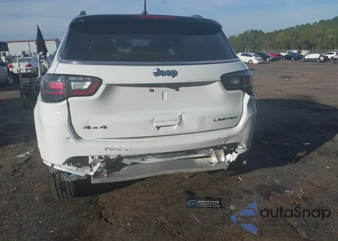 2025 Jeep Compass Limited 4X4 z USA, uszkodzony, nr VIN 3C4NJDCN7ST623848